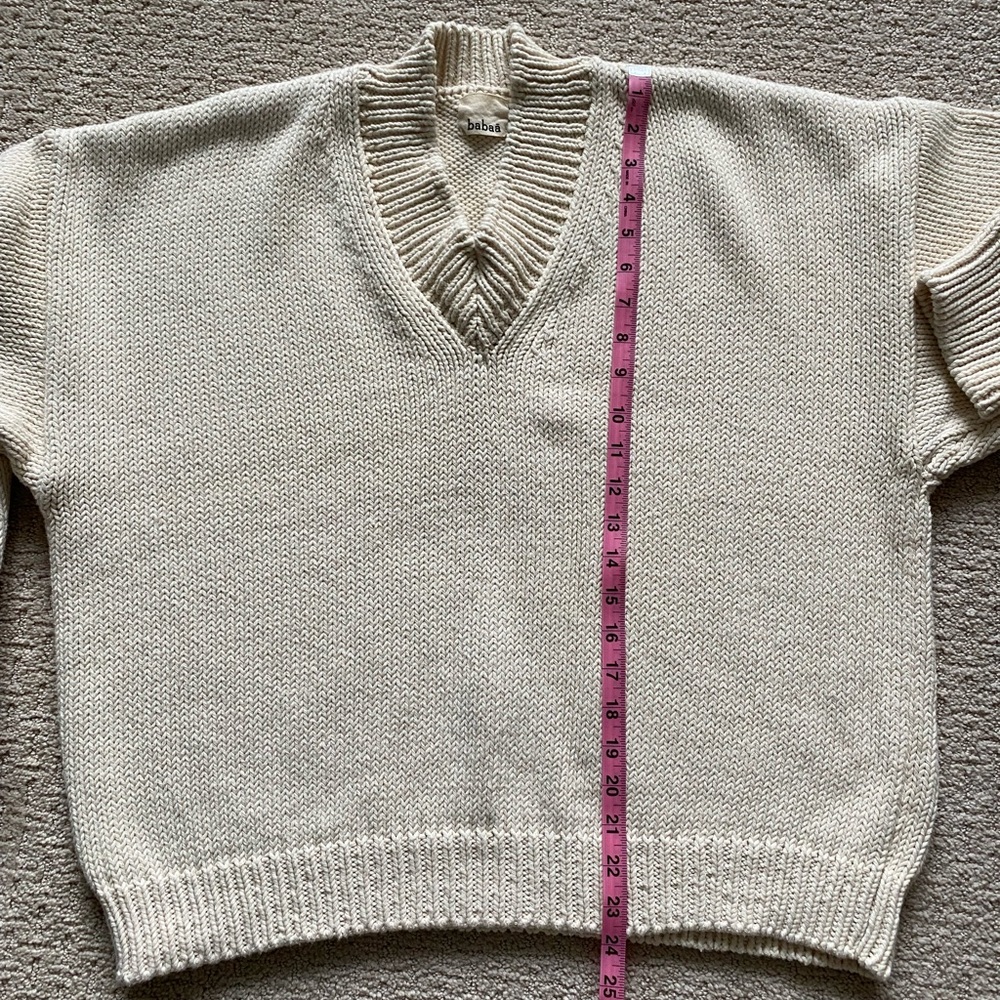 Babaa Jumper No 64 in Natural - Picture 6 of 7